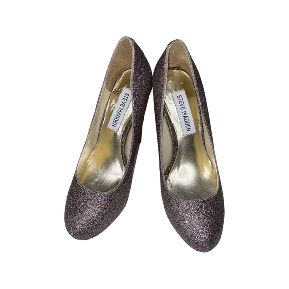 Steve Madden Glitter Pumps - Picture 2 of 3